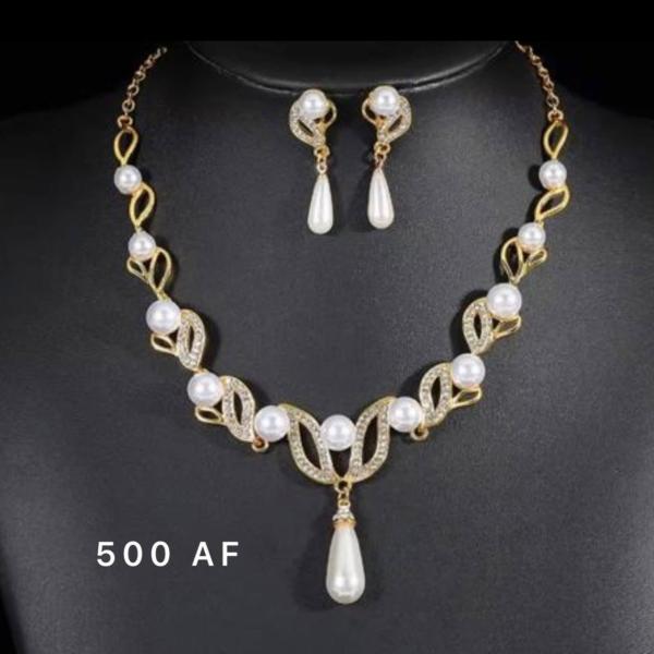 گردن بند+گوشواره