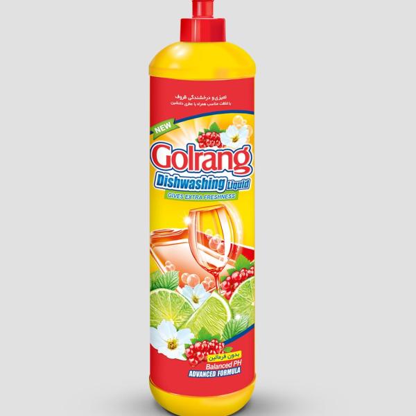 مایع ظرفشویی استوانه‌ای گلرنگ
